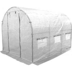 Plastenik beli 4x2.5x2m GardenLine - Img 2
