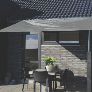 Platnena zaštita od sunca - siva 3x2.5m GardenLine