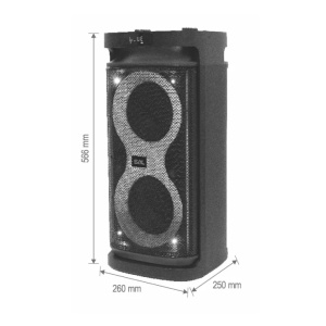 Prenosna zvučna kutija sa Bluetooth konekcijom 60W SAL - Img 6