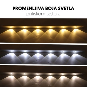 Punjiva LED lampa 80cm sa PIR senzorom - Img 3