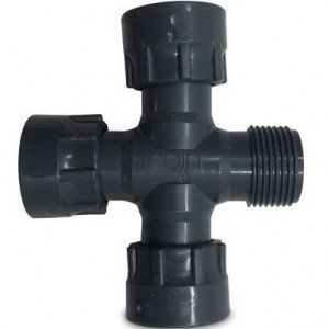 PVC Krst sa holenderom 1" UUUV RAIN