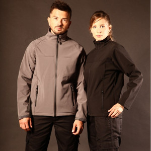 Radna jakna Softshell - siva S-XXXL ROLAND - Img 3