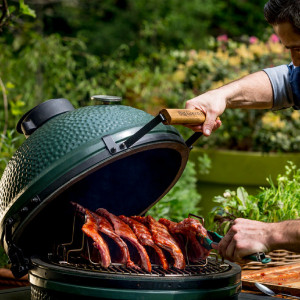 Rešetka za pečenje i rebarca 2XL, XL, L Big Green Egg Ribs and Roasting Rack - Img 3