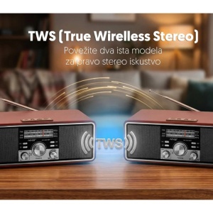 Retro Bluetooth radio PROSTO - Img 3