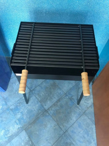 Roštilj za ložištem na dva nivoa 60x35cm - Img 3