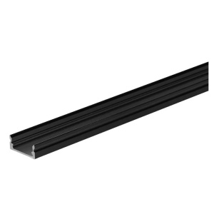 Set aluminijumski profil za LED trake 1m 17.5x7 mm crni PROSTO - Img 2