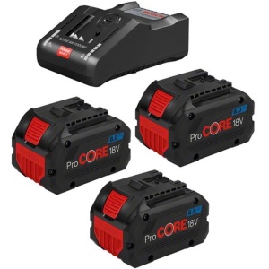 Set baterija 3 x 18V 8,0Ah ProCORE + punjač GAL 18V-160 BOSCH - Img 1