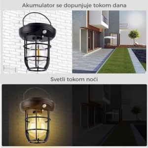 Solarna lampa sa senzorom pokreta - Img 4