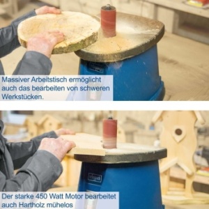 Stona brusilica sa vretenom 450W OSM100 Scheppach - Img 2