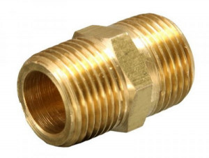 Adapter za pneumatsko crevo - dupla nipla 1/4"-3/8" WESTBERG