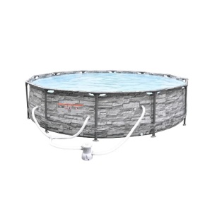 Bazen sa metalnim okvirom i pumpom 305x76cm AVENLI - Img 2