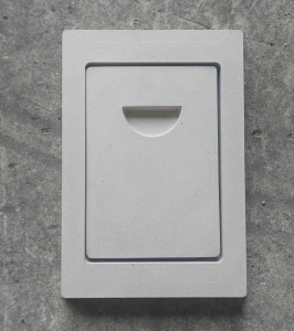 Betonska vrata za dimnjak 170x240mm - Img 2