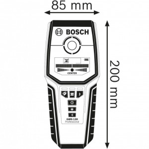 Digitalni detektor kablova, metala i drveta GMS 120 BOSCH - Img 6