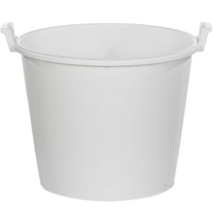 Kaca za kominu sa ručkama - bela 110L