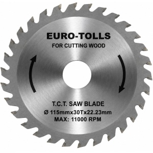Kružna testera za drvo za brusilicu 115x30x22.23mm