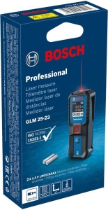 Laserski daljinomer GLM 25-23 Professional BOSCH - Img 4