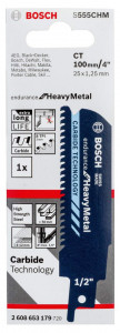 List univerzalne - recipro testere S 555 CHM Endurance za teške metale BOSCH - Img 2