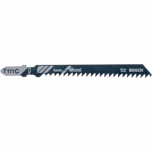 List za ubodnu testeru T 111 C Basic za drvo 100kom. BOSCH