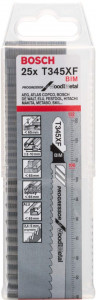 List za ubodnu testeru T 345 XF Progressor za drvo i metal 25kom. BOSCH - Img 2