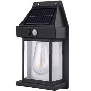 Nazidna solarna lampa sa senzorom pokreta