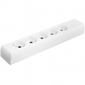 Produžni kabel - razvodnik sigurnosni 5 utičnica 3x2.5mm - 2m TEHNOELEKTRO