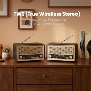 Retro Bluetooth radio PROSTO - Img 3