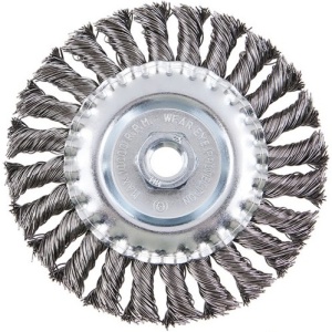 Rotaciona četka za brusilicu čelična - pljosnata gruba 125mm FESTA