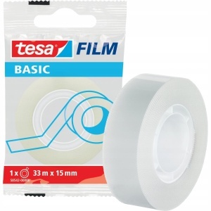 Selotejp traka providna BASIC 15mm - 33m TESA
