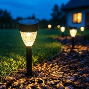 Solarna baštenska lampa 121x110x485mm HOME - Img 4