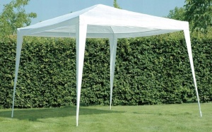 Tenda - paviljon sklopivi 3x3m - beli GardenLine - Img 2