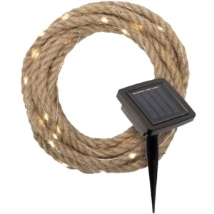 Viseći solarni LED svetleći niz - konopac 5m HOME - Img 3