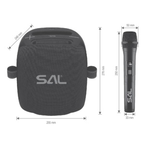 Vodootporni bluetooth zvučnik SAL - Img 6