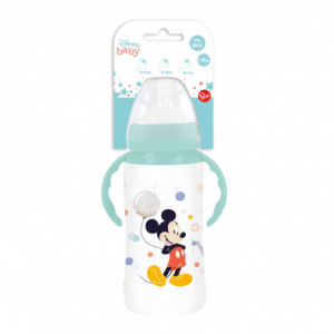 DISNEY MICKEY BIBERON 360 ML ANTICOLICI , DEBIT VARIABIL, CU MANER - Img 2