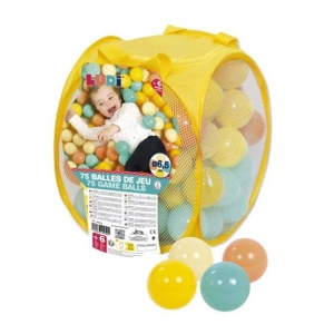 LUDI Set 75 bile joaca multicolore - Img 1