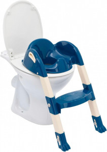 Reductor pentru toaleta cu scarita Kiddyloo OCEAN BLUE - Img 1