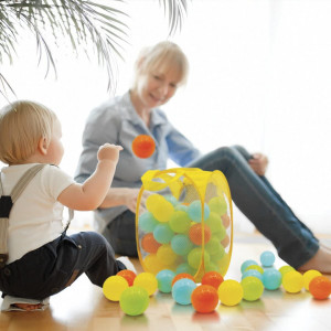 LUDI Set 75 bile joaca multicolore - Img 5