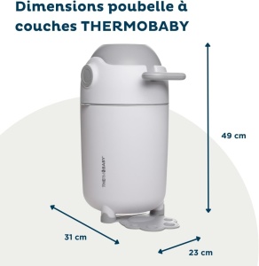 Cos stocare scutece uzate Thermobaby - Img 3