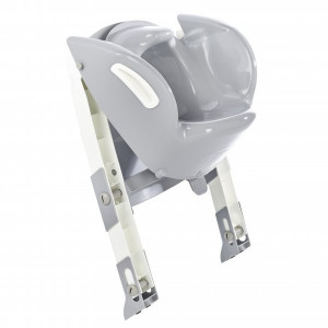 Reductor pentru toaleta cu scarita Kiddyloo GREY CHARM - Img 2
