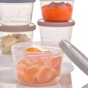 Thermobaby Set 5 recipiente gradate cu capac 250 ml - Img 4