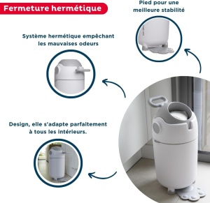 Cos stocare scutece uzate Thermobaby - Img 4