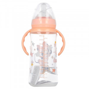 DISNEY MINNIE BIBERON 360 ML ANTICOLICI , DEBIT VARIABIL, CU MANER - Img 2