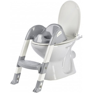 Reductor pentru toaleta cu scarita Kiddyloo GREY CHARM - Img 3