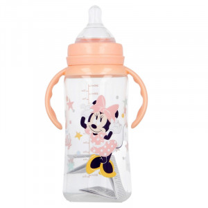 DISNEY MINNIE BIBERON 360 ML ANTICOLICI , DEBIT VARIABIL, CU MANER - Img 4