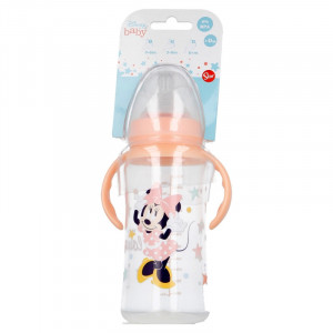 DISNEY MINNIE BIBERON 360 ML ANTICOLICI , DEBIT VARIABIL, CU MANER - Img 5