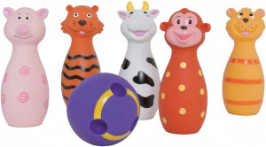 Ludi set de popice Soft cu animalute - Img 1