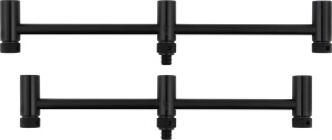 Black Label Slim Adjustable 3 Rod Buzz Bars 220mm 250mm - Img 1