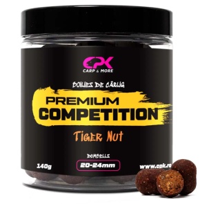 BOILIES CARLIG OS COMPETITION TIGER NUTS 20 & 24mm 140g DUMBELLS