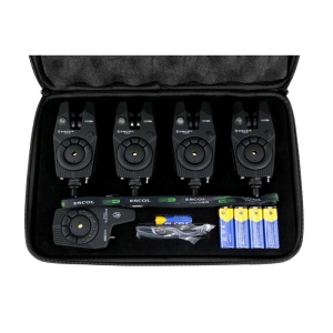 Carp Pro set avertizori ESCOL WRS BITE ALARM 4+1 - Img 4
