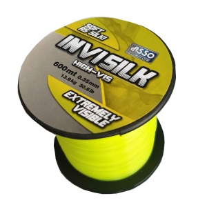 Fir Asso Invisilk 0.35mm 13.90kg 600m Yellow
