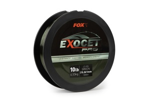 Fir Monofilament FOX Exocet Pro Distance Casting, Low Vis Green, 1000m